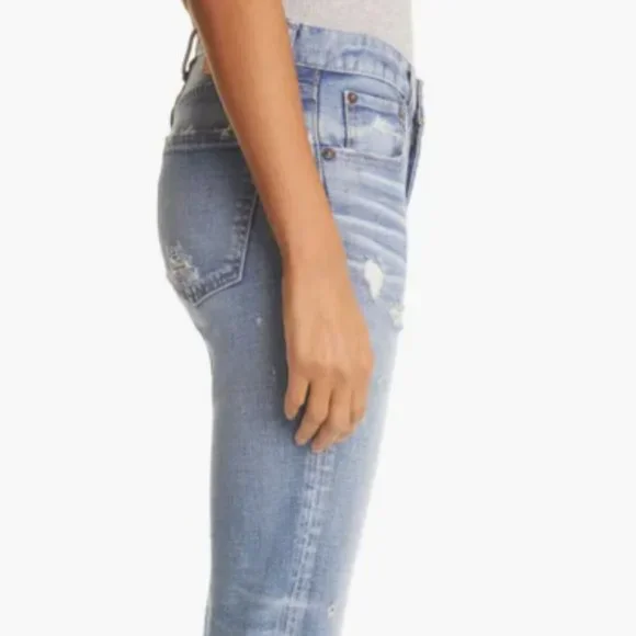 ***MOUSSY Gleedsville Distressed Skinny Jeans***